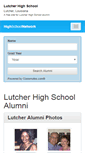 Mobile Screenshot of lutcherhighschool.org